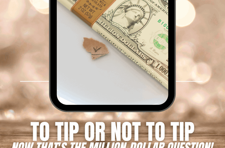 To Tip Or Not To Tip. To Tip Or Not To Tip.